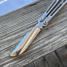 Load image into Gallery viewer, RoninWorks 2-piece channel Titanium handle Balisong