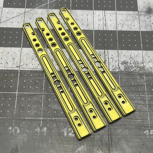 -=BRS=- Replicant Replacement G10 Scales - Yellow/Black - Palethius Designed