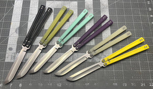 Backline v3 - Hand-Ground D2 Hollow Grind Balisong