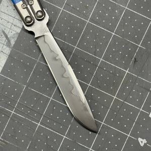 Revolution v2 W2/hamon Weekawk - Blue G10 inserts