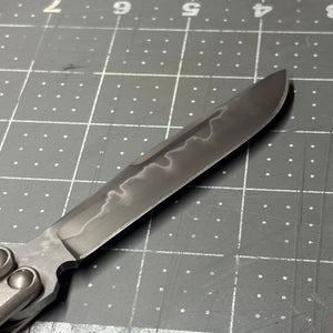 Revolution v2 W2/hamon Weekawk - Blue G10 inserts