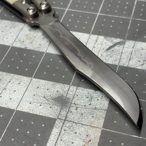 Revolution v2 W2/hamon Bowie - Ghost Jade G10 inserts