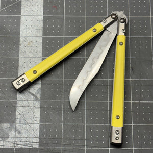 Revolution v2 W2/hamon Bowie - Canary Yellow G10 inserts