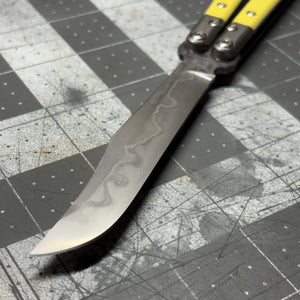 Revolution v2 W2/hamon Bowie - Canary Yellow G10 inserts