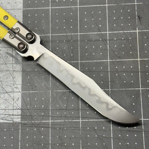 Revolution v2 W2/hamon Bowie - Canary Yellow G10 inserts