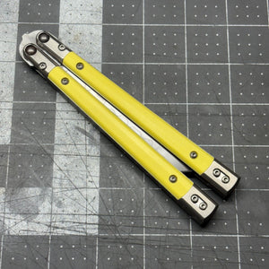 Revolution v2 W2/hamon Bowie - Canary Yellow G10 inserts