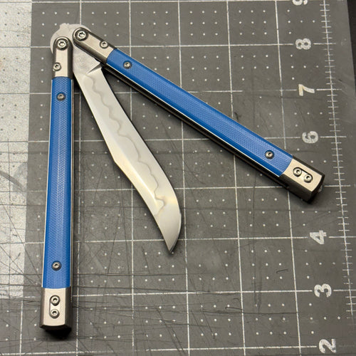 Revolution v2 W2/hamon Recurve Bowie - Blue G10 inserts