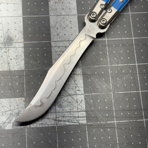 Revolution v2 W2/hamon Recurve Bowie - Blue G10 inserts