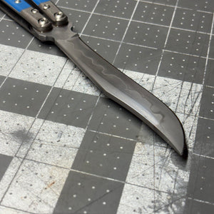 Revolution v2 W2/hamon Recurve Bowie - Blue G10 inserts