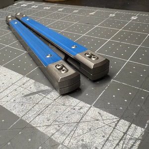 Revolution v2 W2/hamon Recurve Bowie - Blue G10 inserts