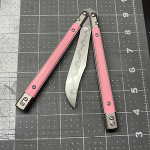 Revolution v2 W2/hamon Recurve Bowie - Pink G10 inserts