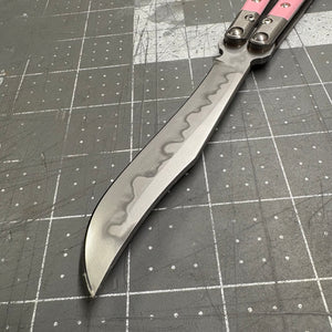 Revolution v2 W2/hamon Recurve Bowie - Pink G10 inserts