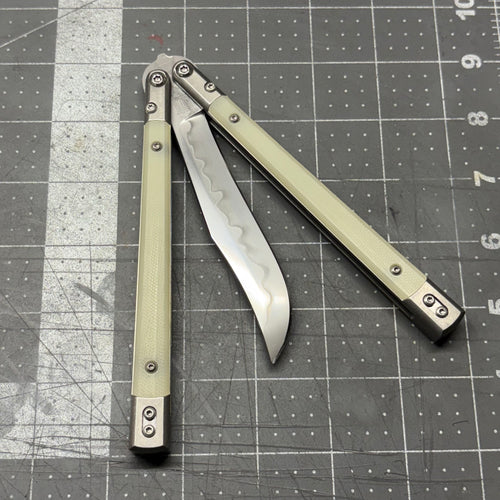 Revolution v2 W2/hamon Recurve Bowie - Ghost Jade G10 inserts