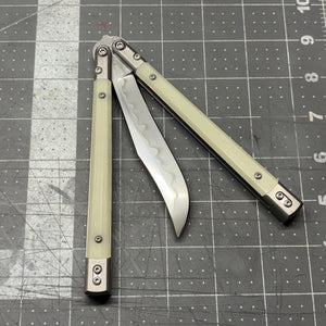 Revolution v2 W2/hamon Recurve Bowie - Ghost Jade G10 inserts
