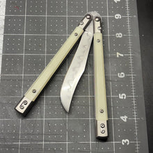 Load image into Gallery viewer, Revolution v2 W2/hamon Recurve Bowie - Ghost Jade G10 inserts