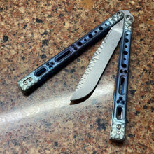 Load image into Gallery viewer, BCv2 - Rock Textured, Double Fade Ano - AEB-L Stainless, Tanto, Production Blade