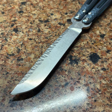 Load image into Gallery viewer, Campanile Rock Textured - Light Blue Ano - AEB-L stainless, CNC Production blade