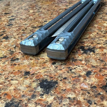 Load image into Gallery viewer, Campanile Rock Textured - Light Blue Ano - AEB-L stainless, CNC Production blade