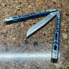 Load image into Gallery viewer, BCv2 - Rock Textured, Double Fade Ano - AEB-L Stainless, Tanto, Production Blade