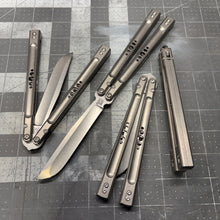 Load image into Gallery viewer, Revolution v2 Balisong - Hand-Ground Hollow Grind - AEB-L Stainless Blade