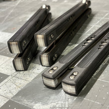 Load image into Gallery viewer, Revolution v2 OG10 Balisong - Hand-Ground Hollow-Grind Blade