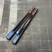 Load image into Gallery viewer, Campanile Anodized - Blue/Purple fade - AEB-L - Hand-Ground LST - Polished