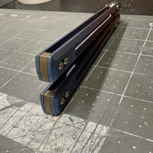 Load image into Gallery viewer, Campanile Anodized - Blue/Purple fade - AEB-L - Hand-Ground LST - Polished