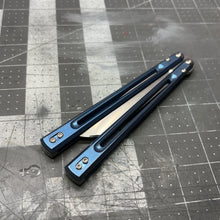Load image into Gallery viewer, Campanile Anodized - Blue/Gold Spacers - AEB-L - Hand-Ground LST