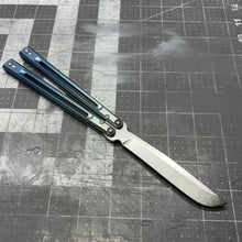 Load image into Gallery viewer, Campanile Anodized - Blue Fade/Blue Spacers - AEB-L - CNC Production blade