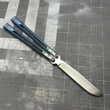 Load image into Gallery viewer, Campanile Anodized - Blue Fade/Gold Spacers - AEB-L - CNC Production blade