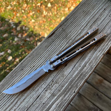 Load image into Gallery viewer, Recurve Bowie W2 w/Hamon - Rounded, 2-piece channel Handles - 10/23
