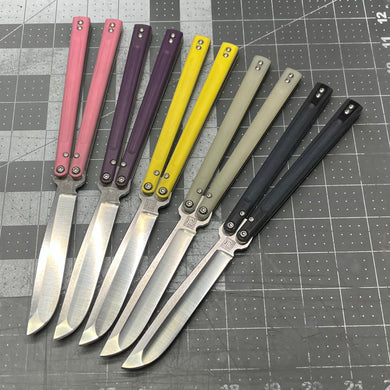 Backline v3 - Hand-Ground D2 Hollow Grind Balisong